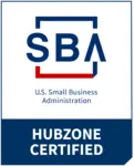 HUBZone Certified SBA Certified